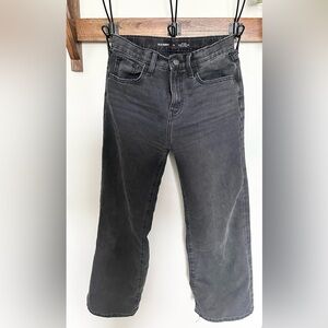 Old Navy Charcoal Wide Leg Jeans
